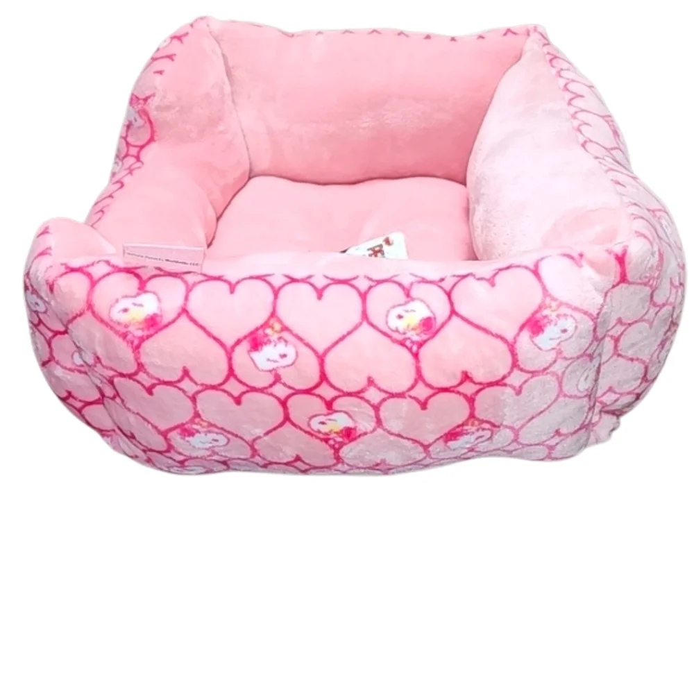 Peanuts Snoopy Valentine's Day Pink Heart Cat Dog Pet Bed New with Tags